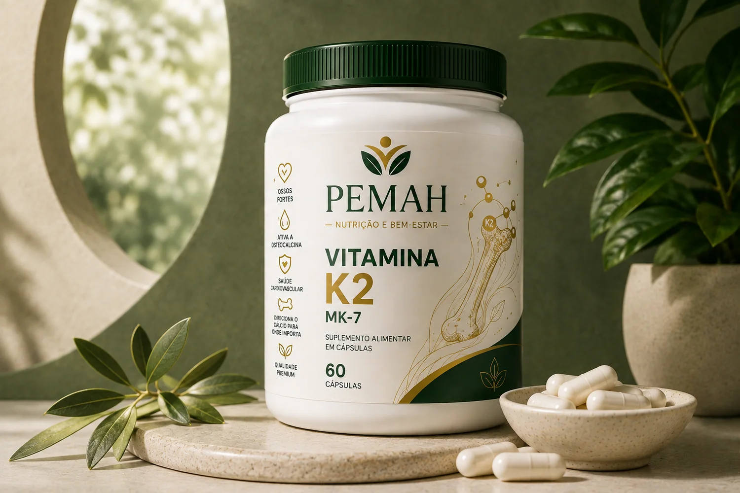 Vitamina K2 MK-7: para onde vai o cálcio